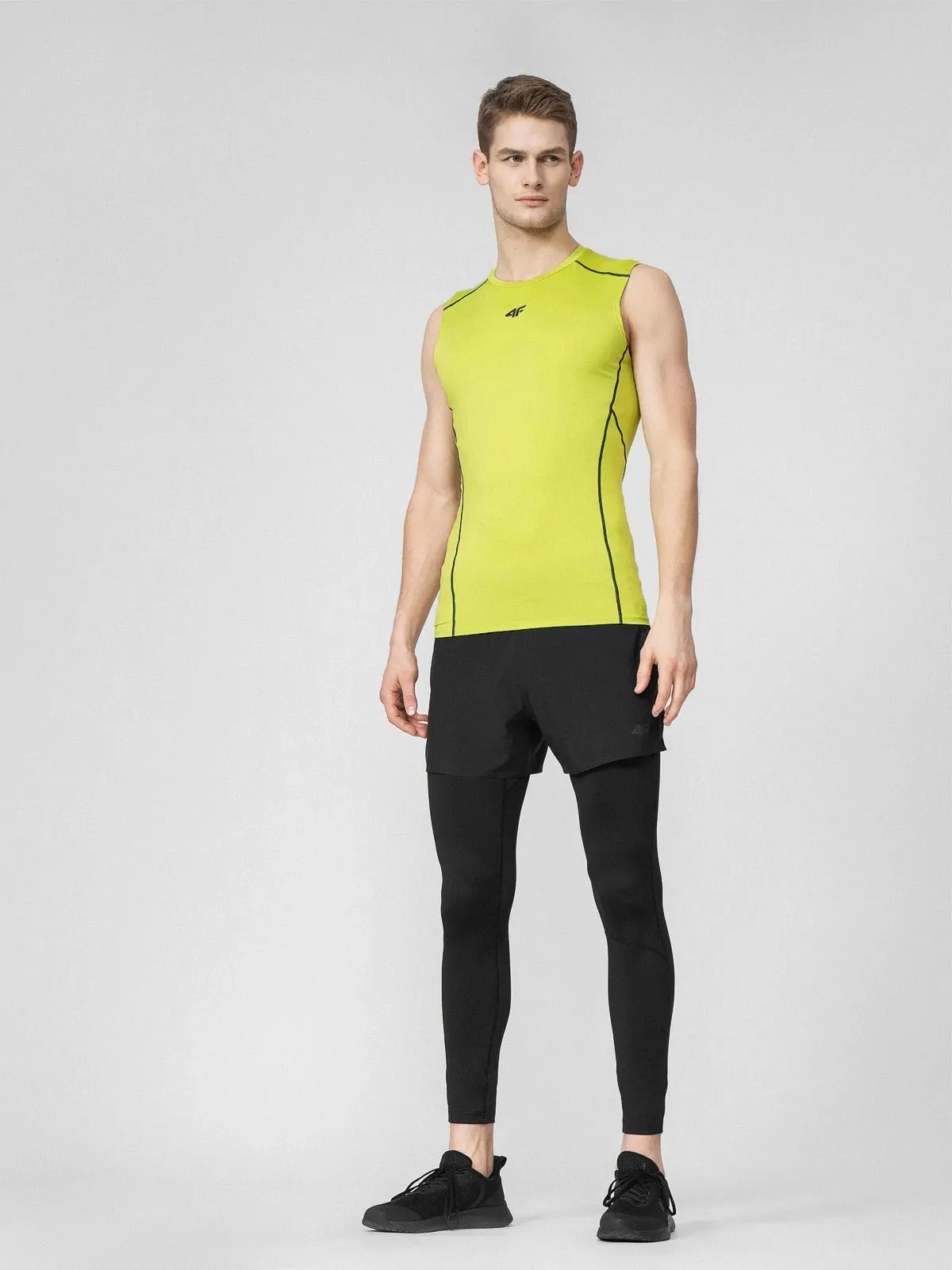 4F Leggings Code Run Running Uomo