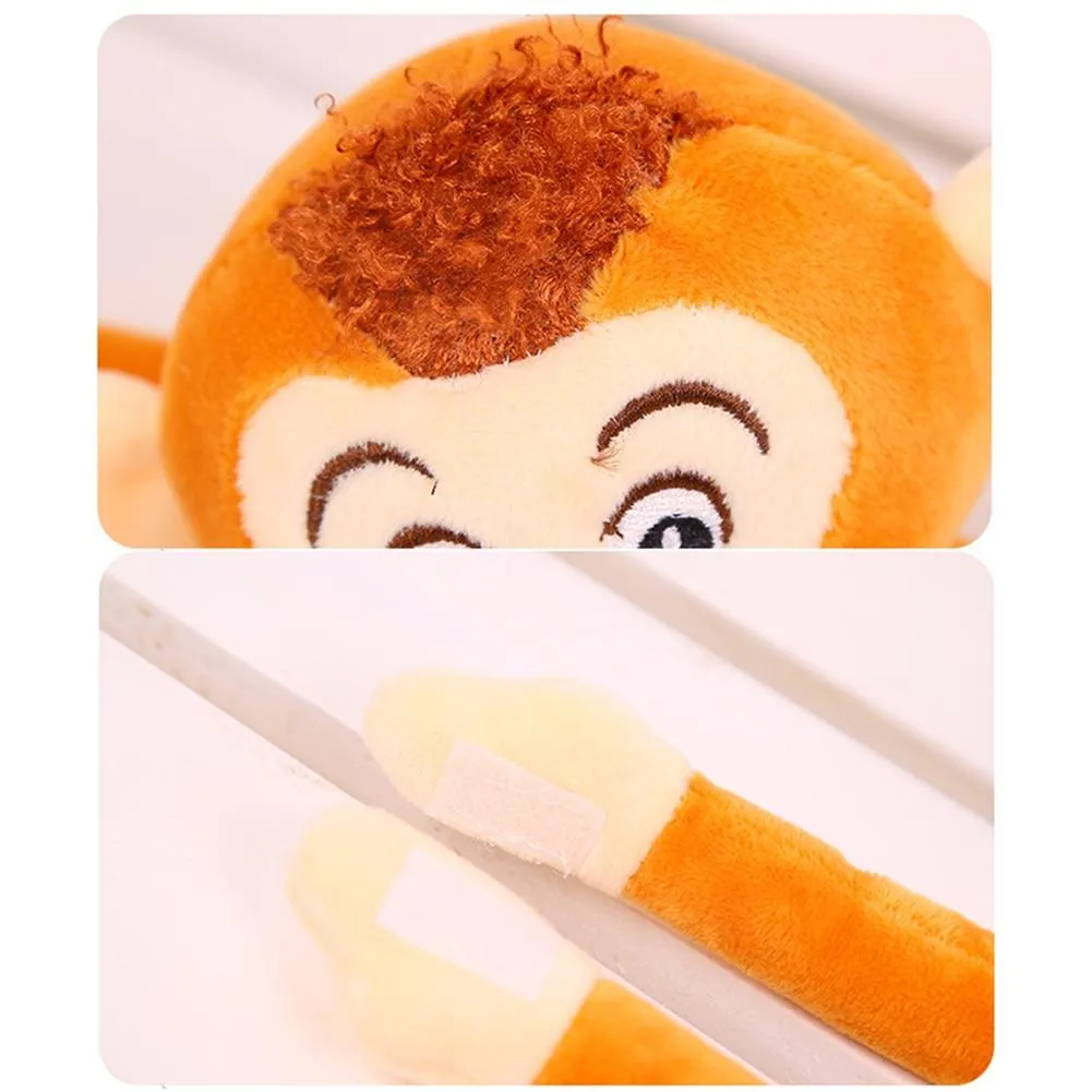 65CM Cute 4 Colors Kawaii Long Arm Tail Monkey Stuffed Doll Plush Toys Curtains Baby Sleeping Appease Animal Doll Birthday Gifts