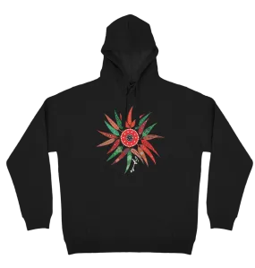 Adults Cozy Hoodie - Gum Leaves By Wendy Pawley