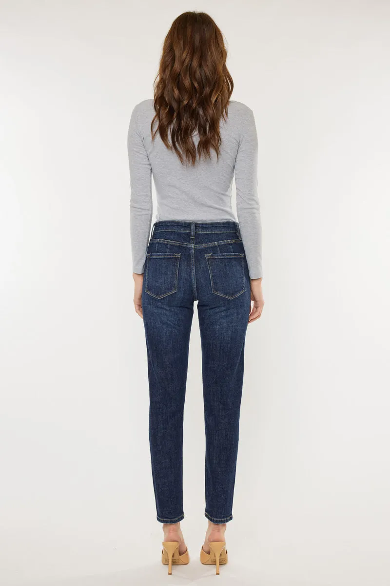 Alicia High Rise Cigarette Leg Jeans