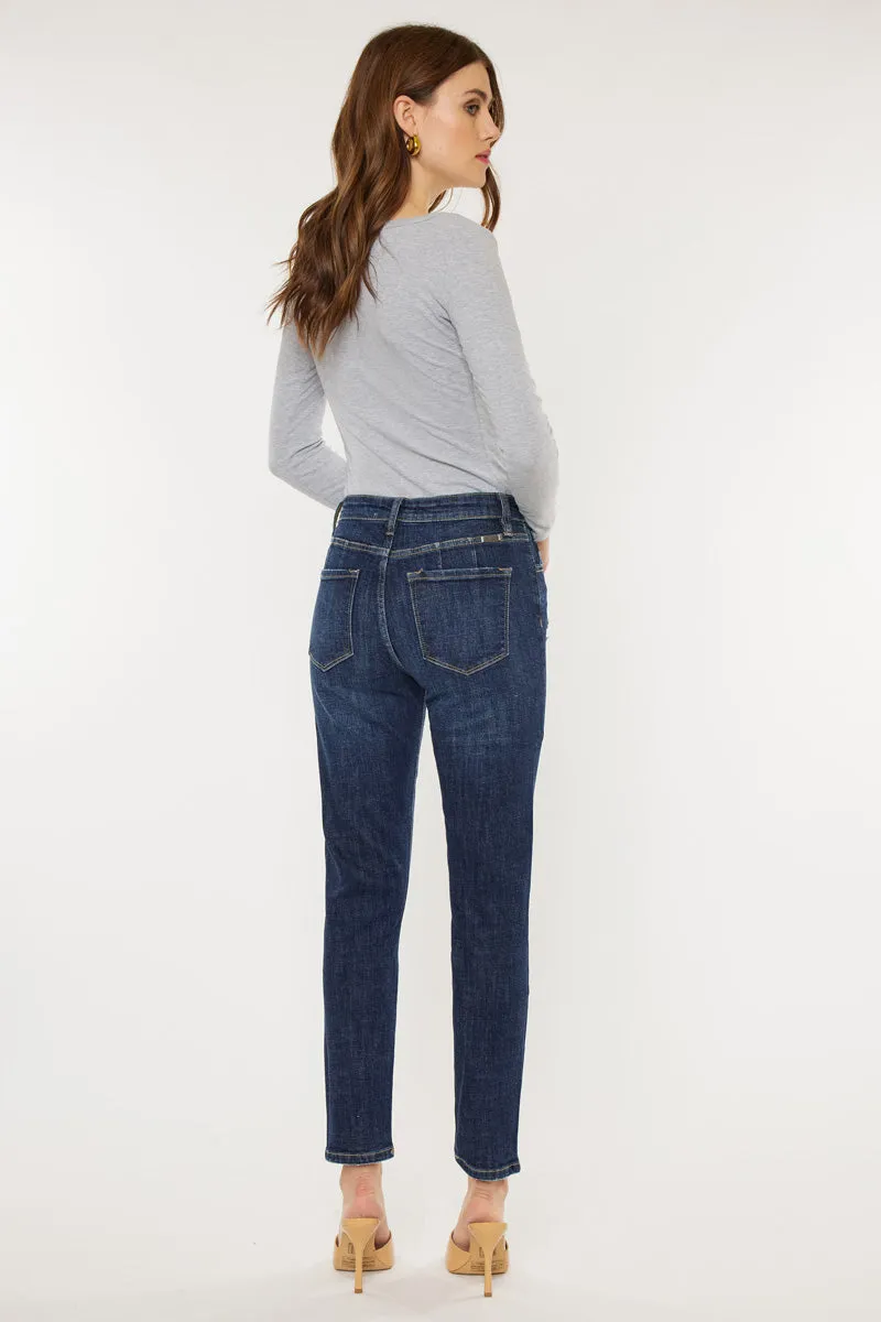 Alicia High Rise Cigarette Leg Jeans