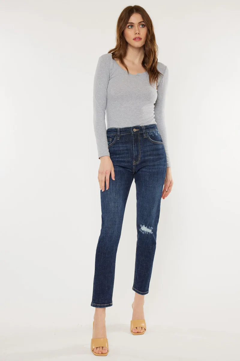 Alicia High Rise Cigarette Leg Jeans