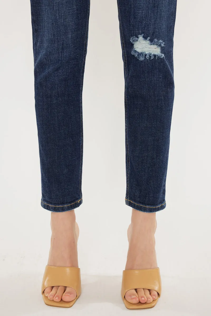 Alicia High Rise Cigarette Leg Jeans