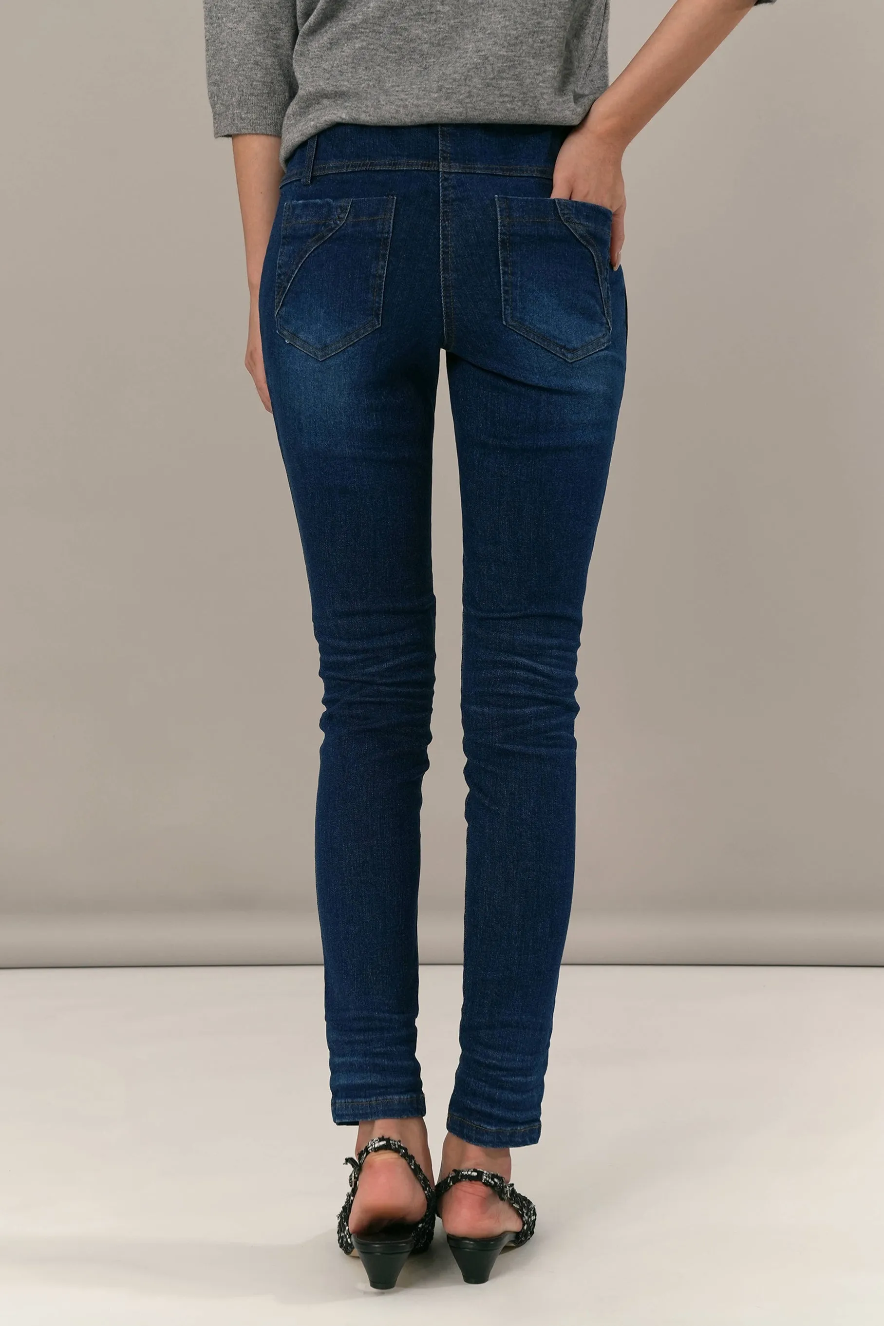 Althea Skinny Jeans, Deep Blue