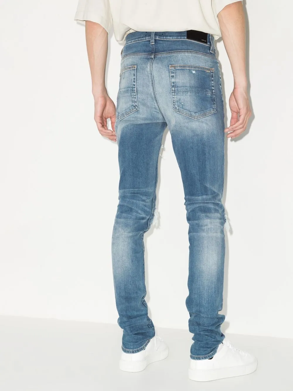 AMIRI Distressed-Effect Skinny Jeans