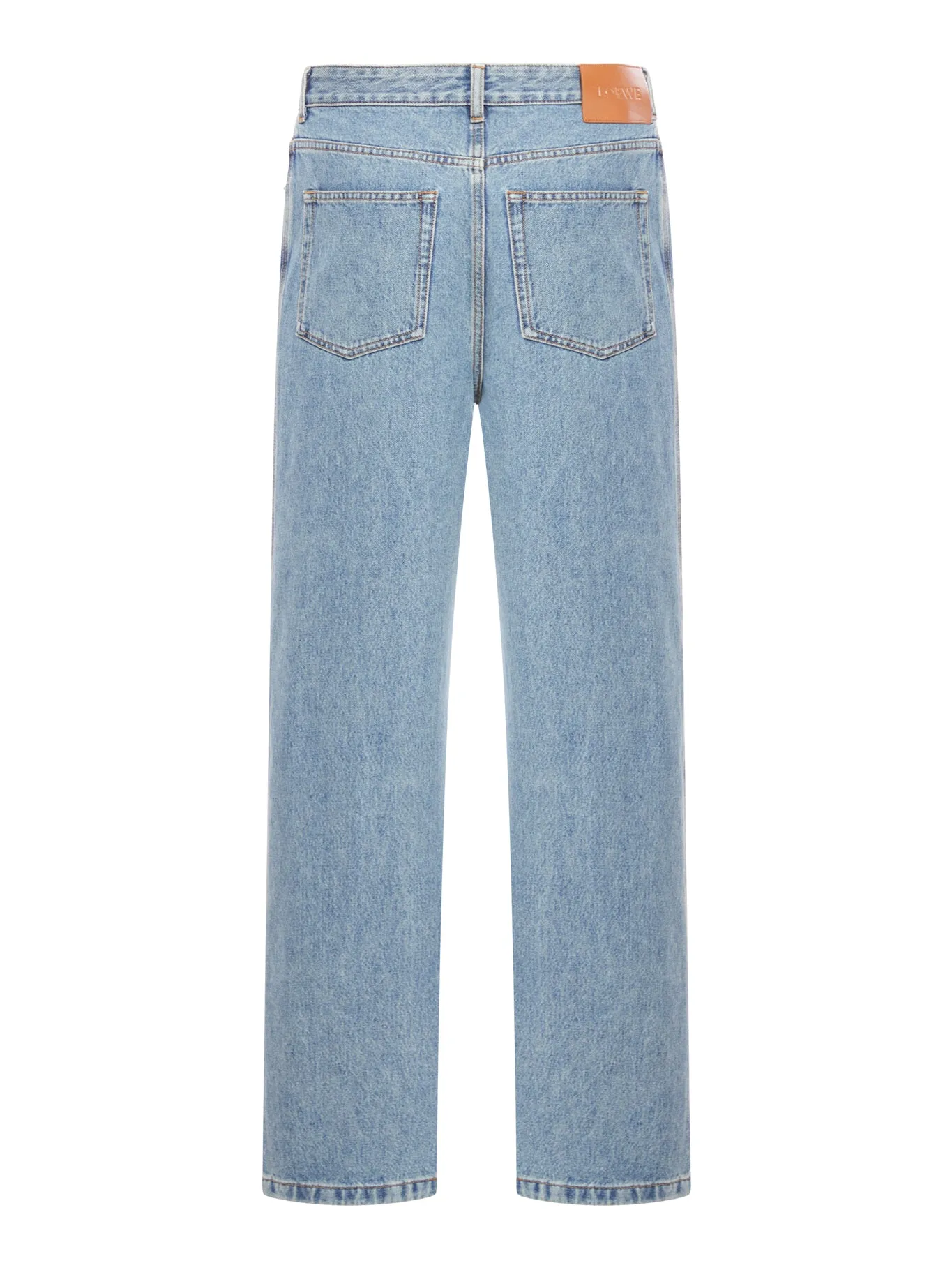 Anagram baggy jeans in denim