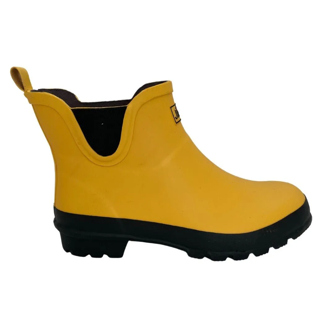 Ankle Wellies - Yellow Matt - Wide Foot