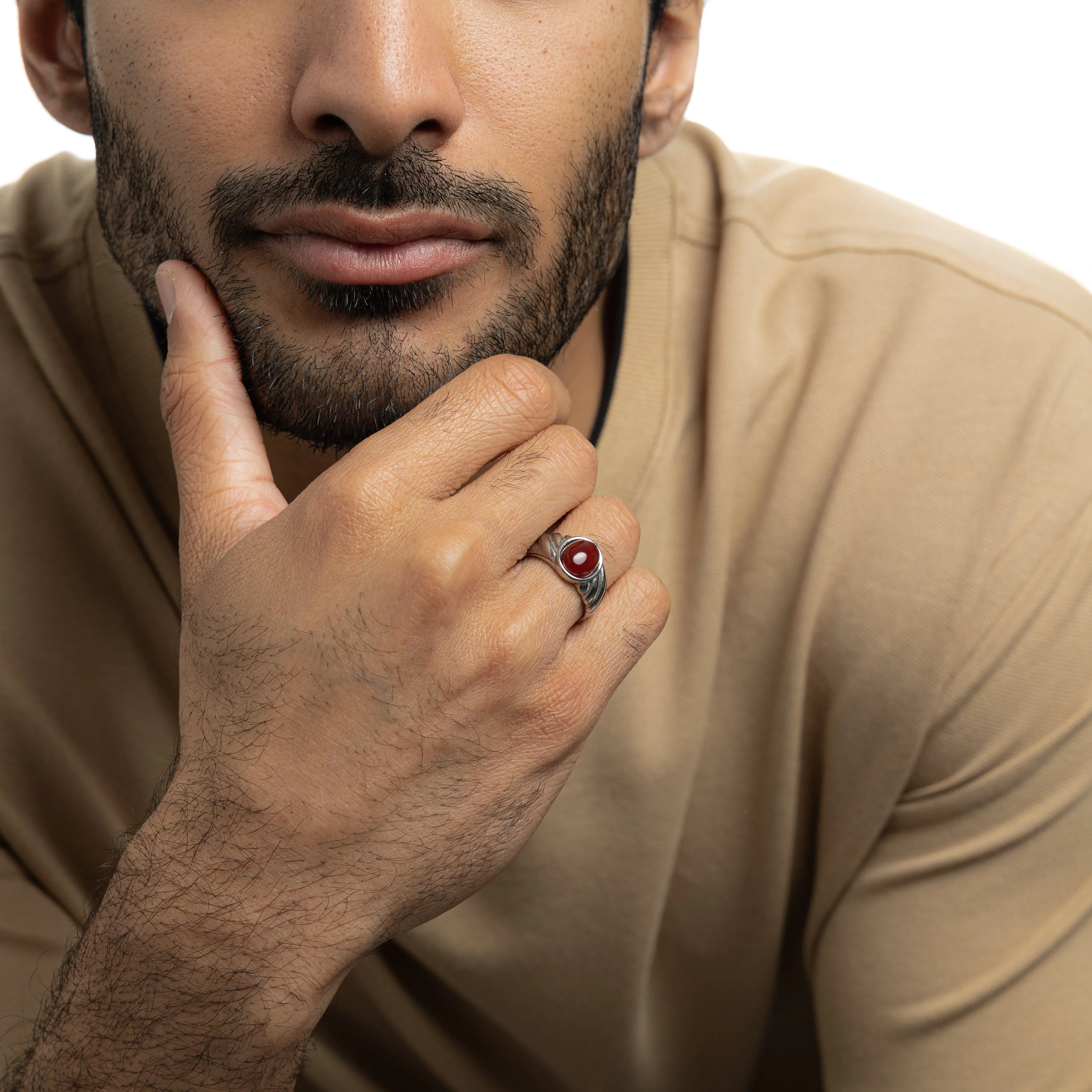 Aqeeq Ring | Men