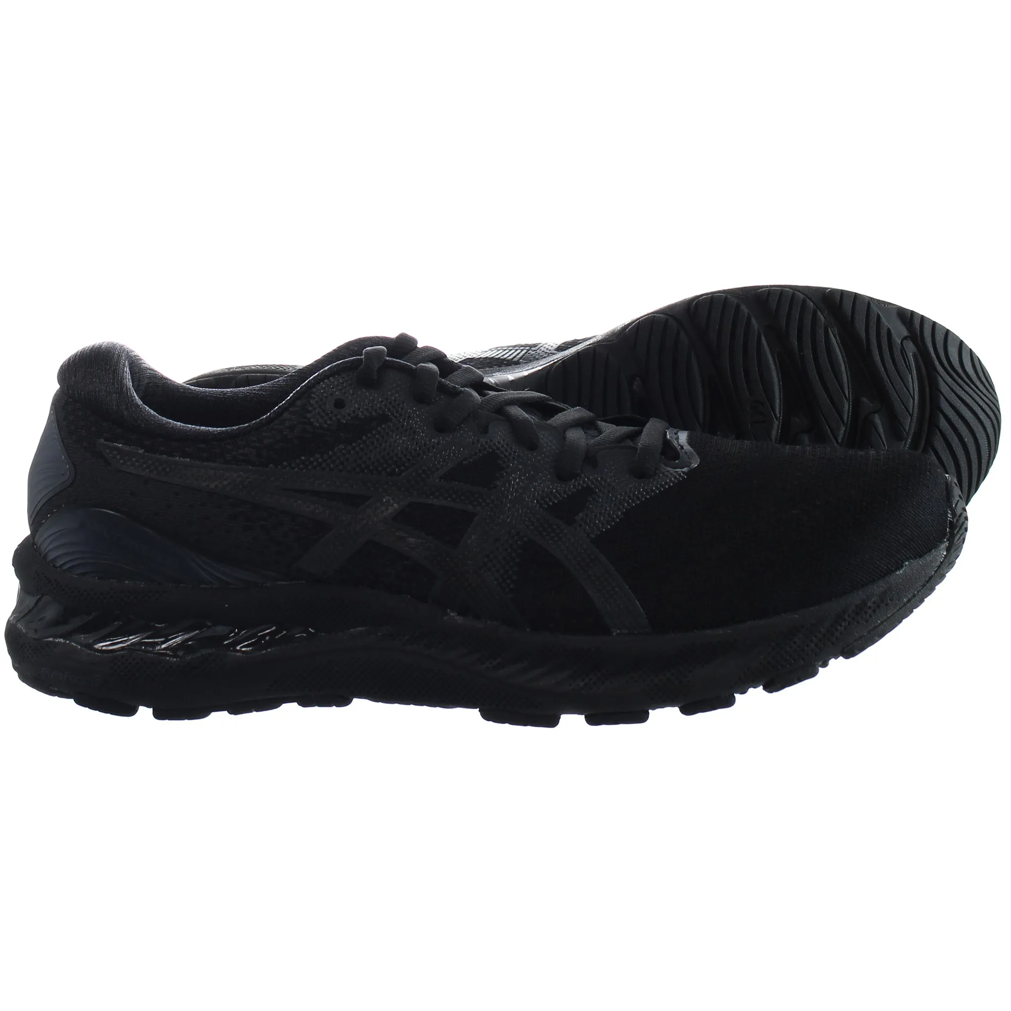 Asics Gel-Nimbus 23 Mens Black Running Trainers