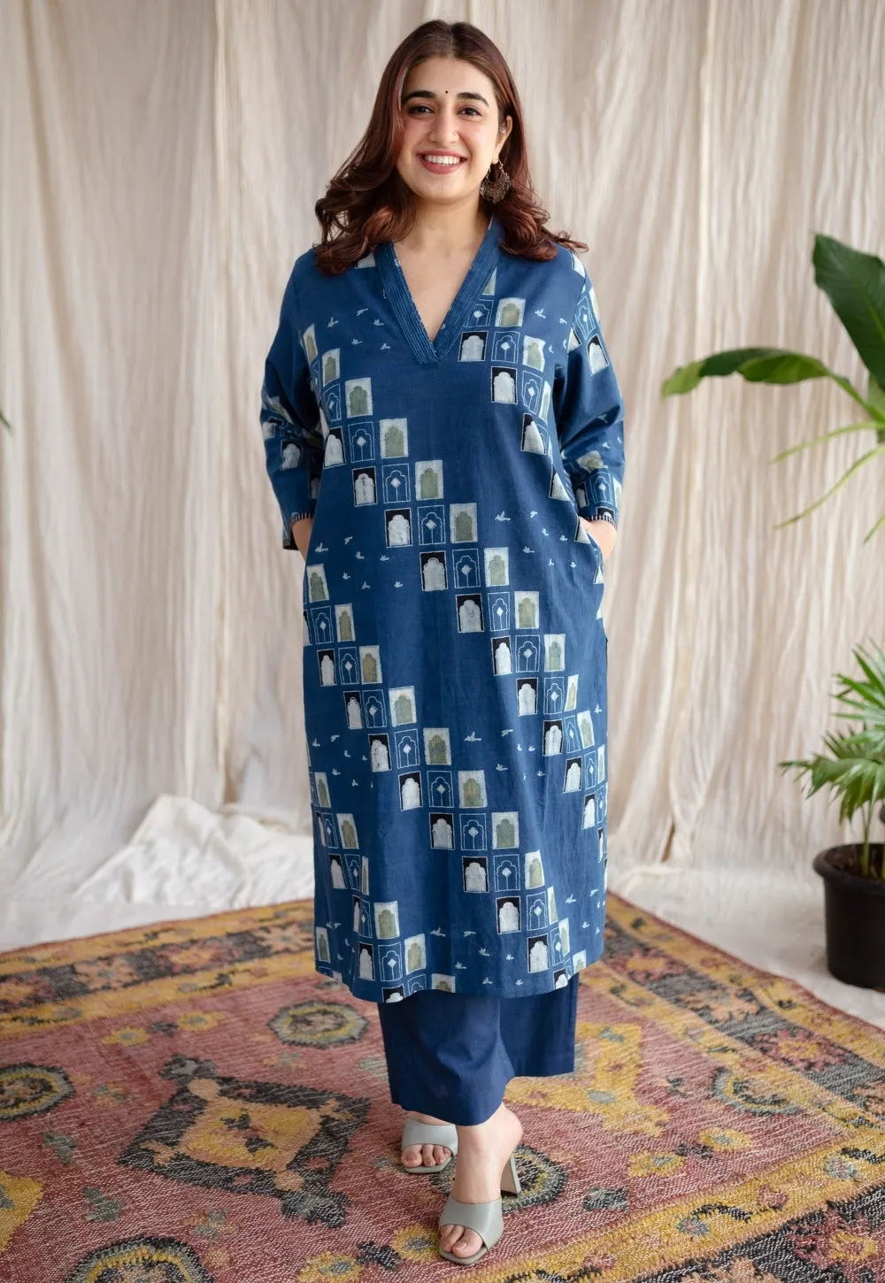 Asmita Indigo Cotton Pant