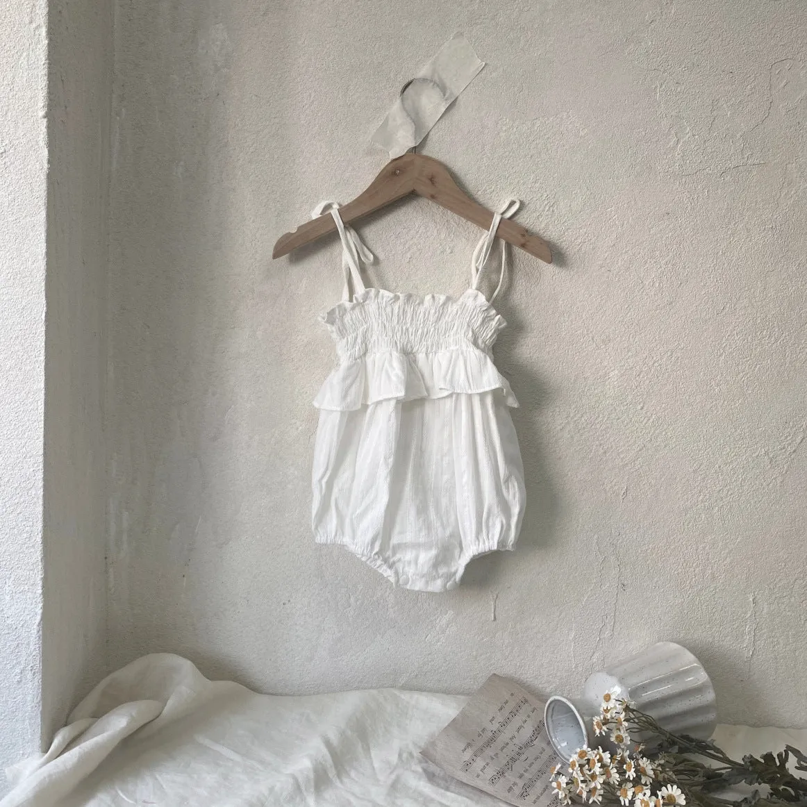 Baby Cotton Linen Romper