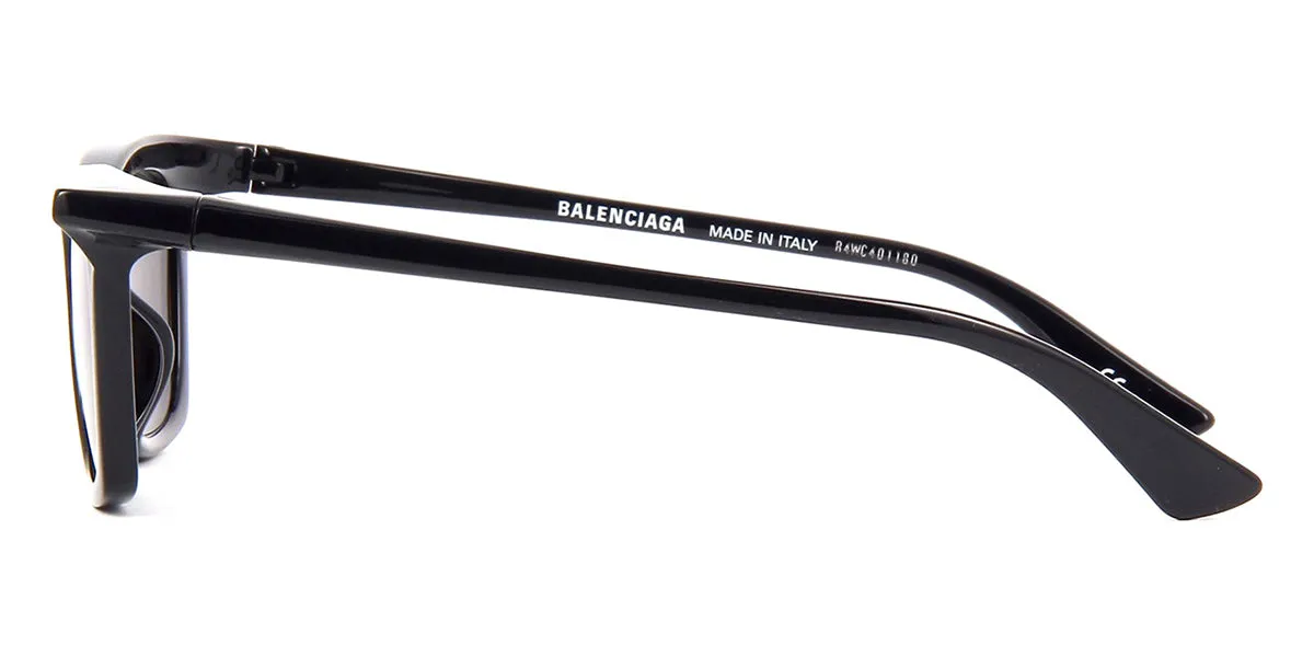 Balenciaga BB0099S Black Sunglasses - Matte Frame