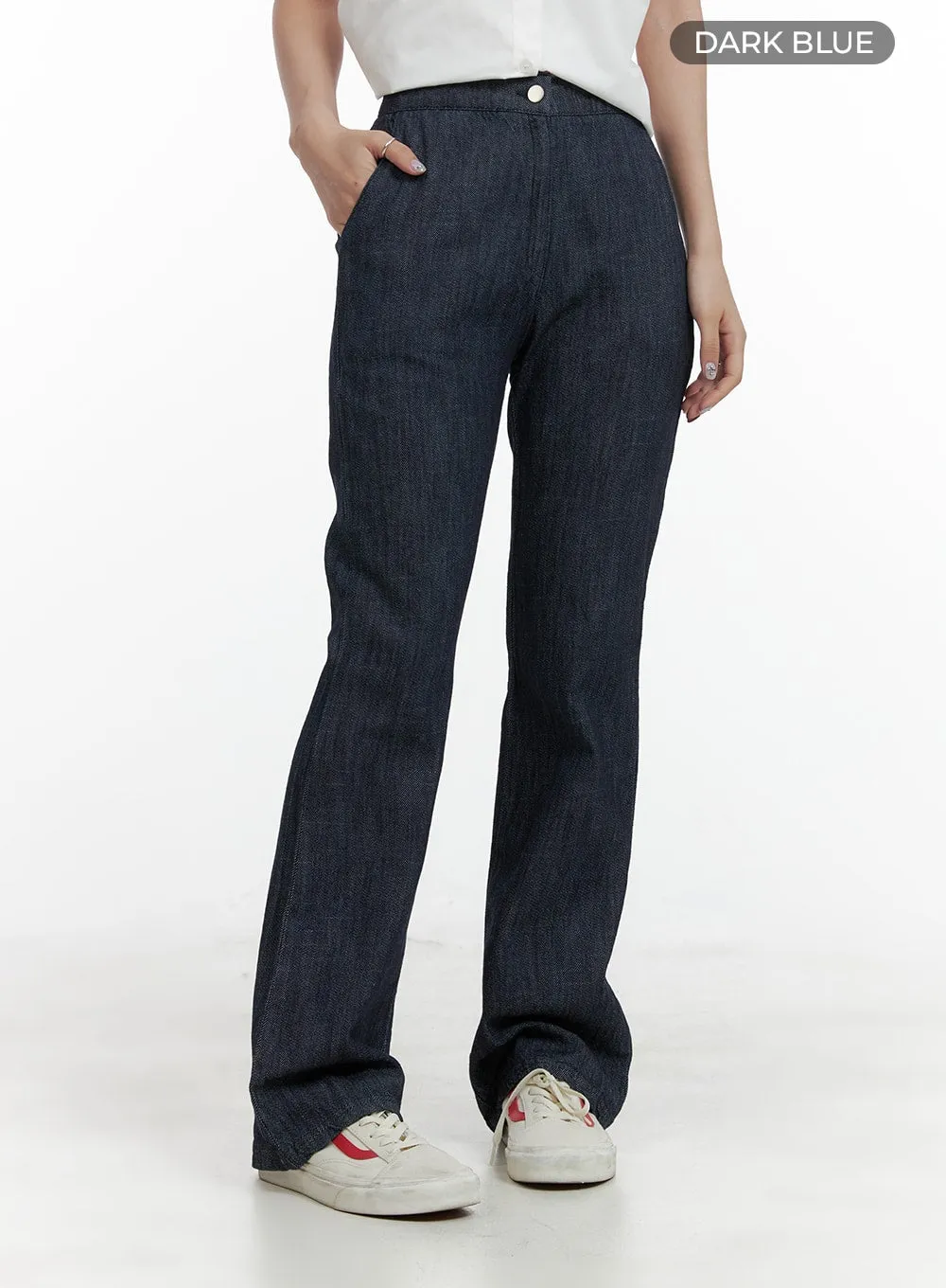 Bandeau Slim Bootcut Jeans OA415