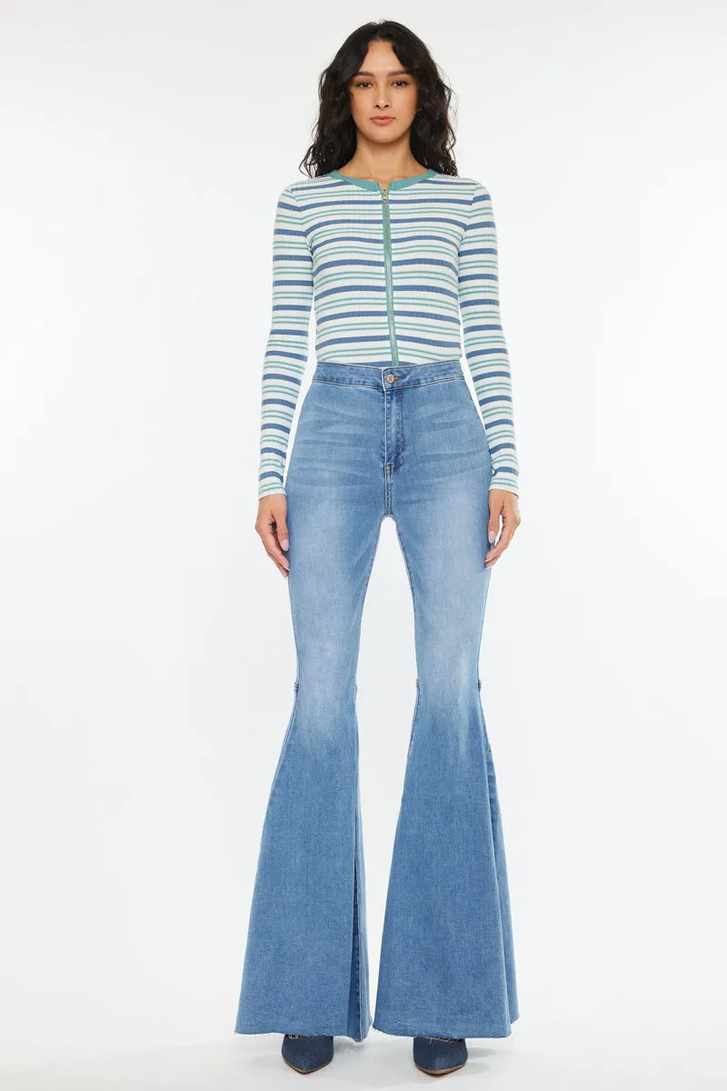 Beverly High Rise Super Flare Jeans