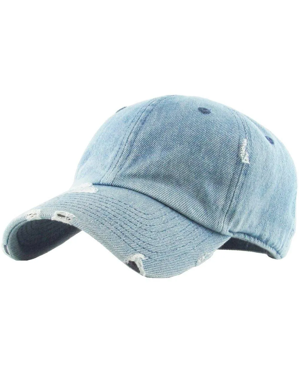 Blank Distressed Dad Hats