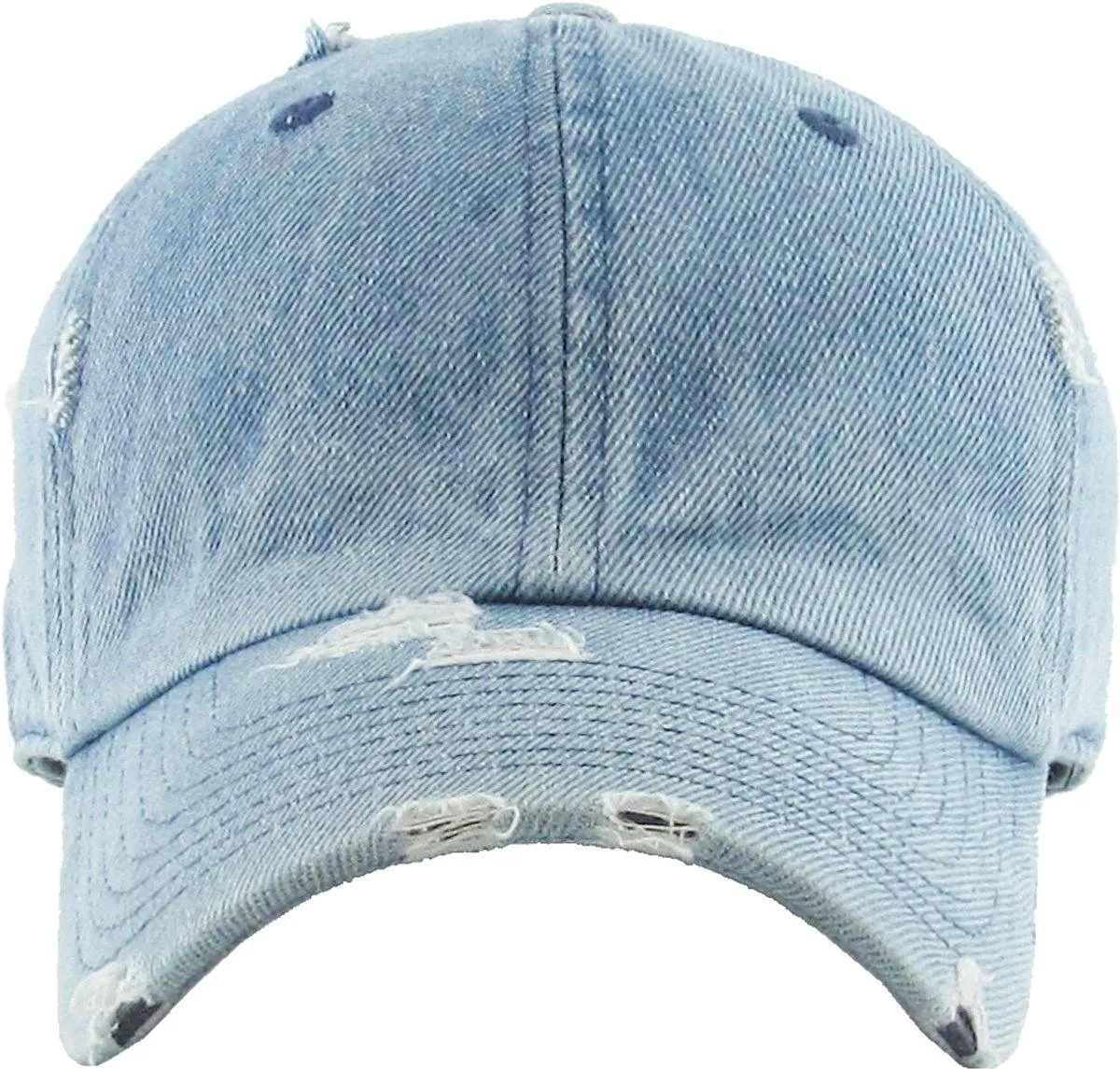 Blank Distressed Dad Hats