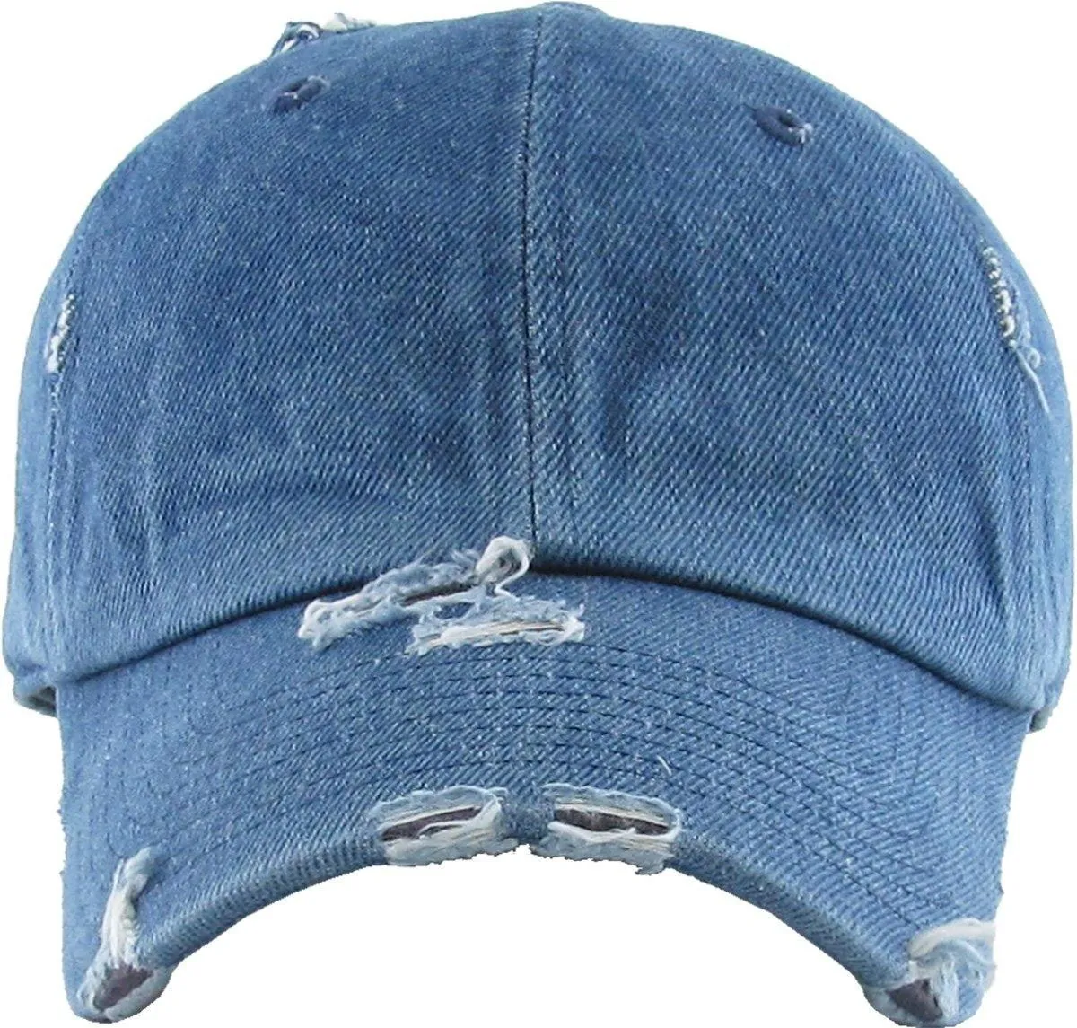 Blank Distressed Dad Hats