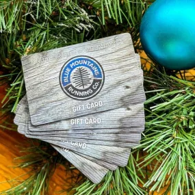 Blue Mountains Running Company Gift Card $250.00