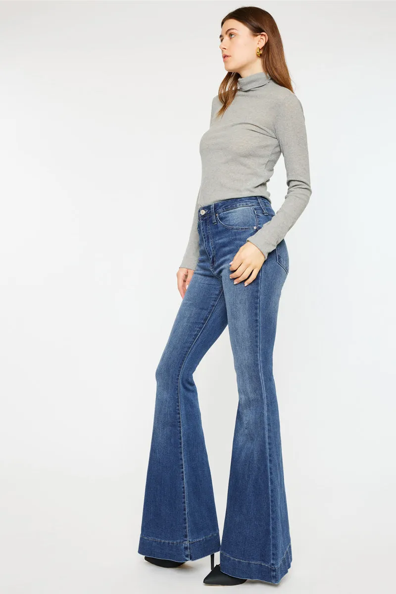 Braelynn High Rise Super Flare Jeans