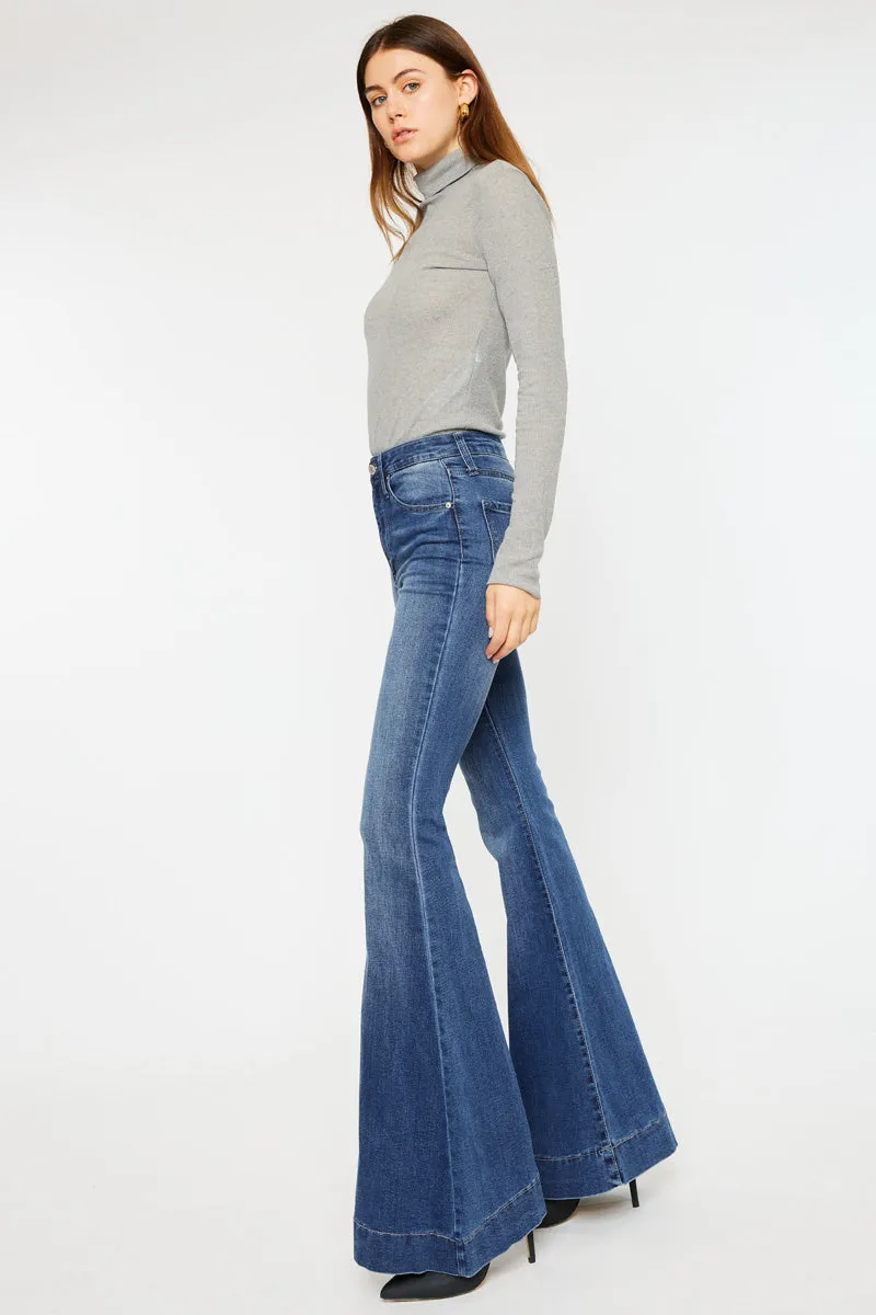 Braelynn High Rise Super Flare Jeans