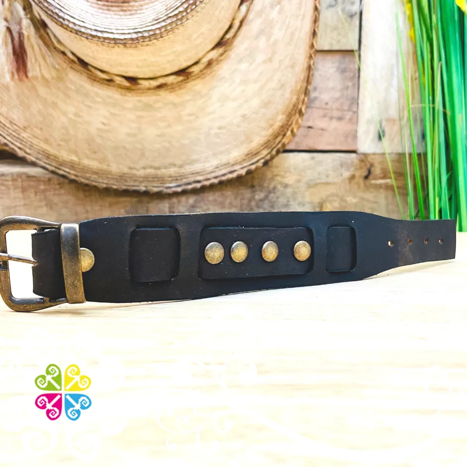 Brown Men Leather Bracelet