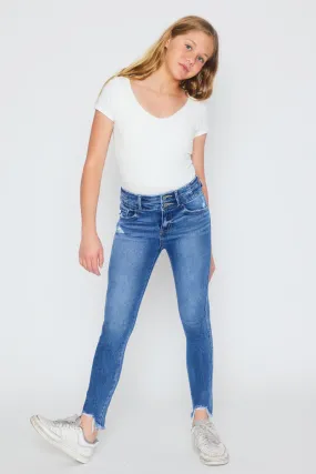 Bunnie High Rise Ankle Skinny Kid Jeans