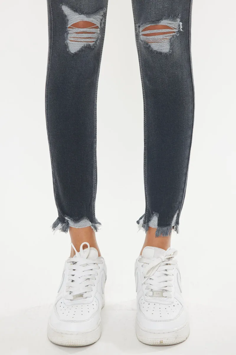 Calista High Rise Ankle Skinny Jeans