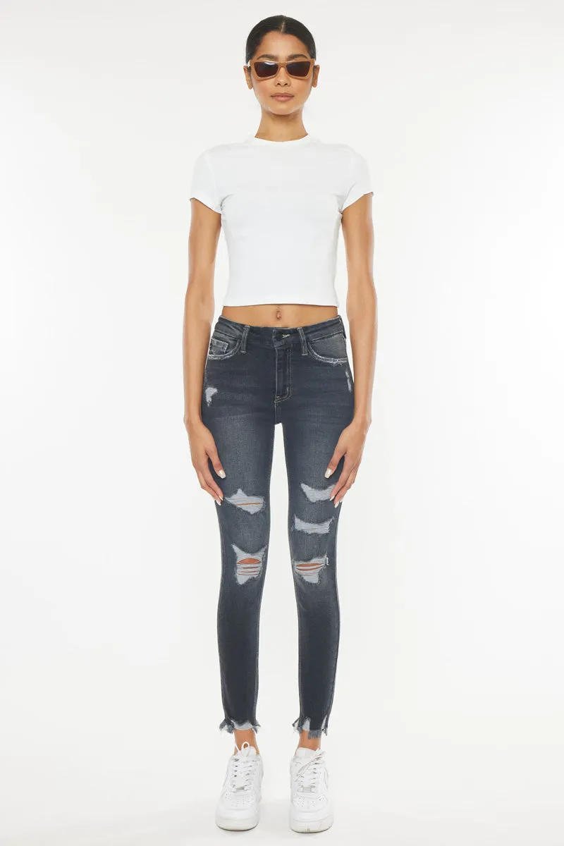 Calista High Rise Ankle Skinny Jeans