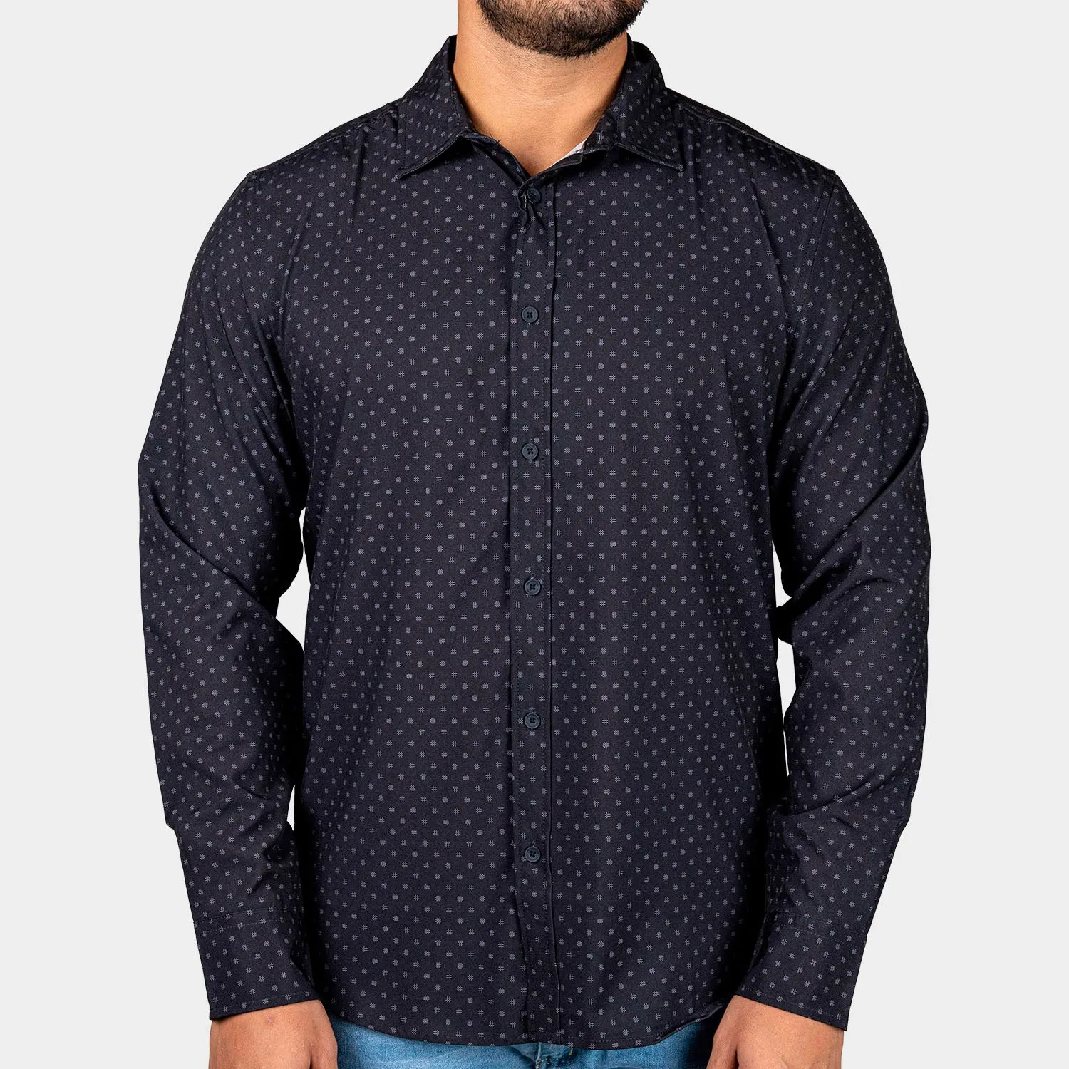 Camisa manga larga casual para Hombre