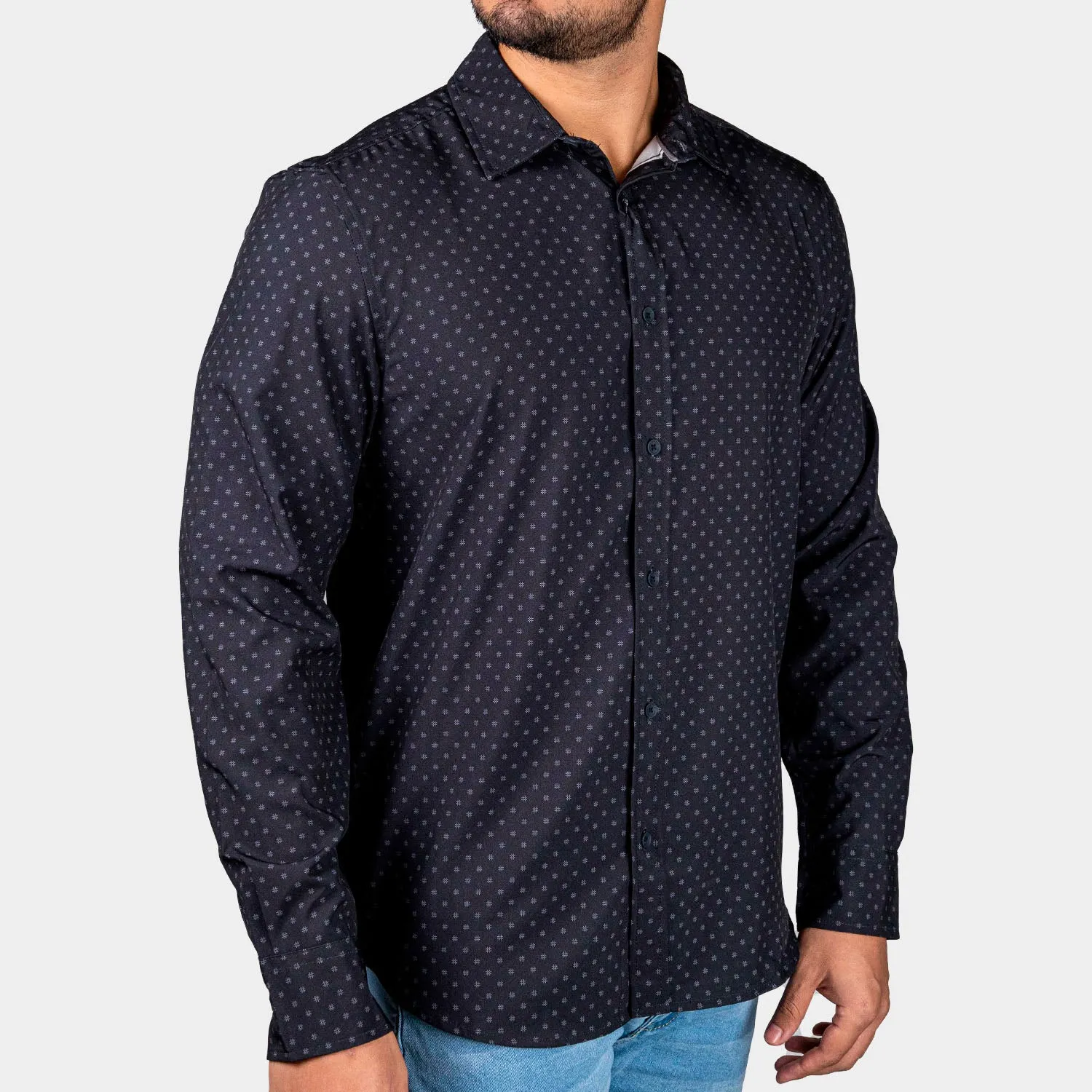 Camisa manga larga casual para Hombre