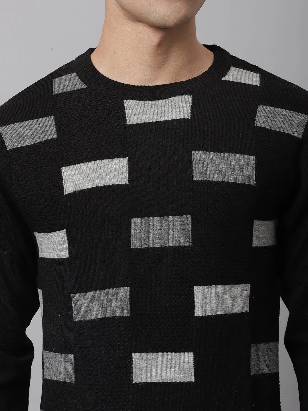 Cantabil  Black Men Sweater