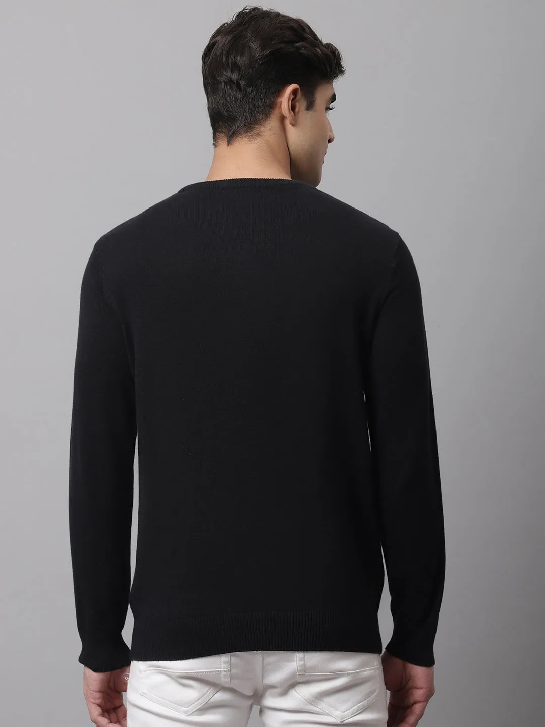 Cantabil  Black Men Sweater