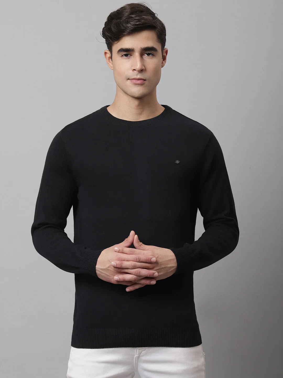 Cantabil  Black Men Sweater