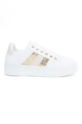 CHIC WOMEN SNEAKERS-WHITE