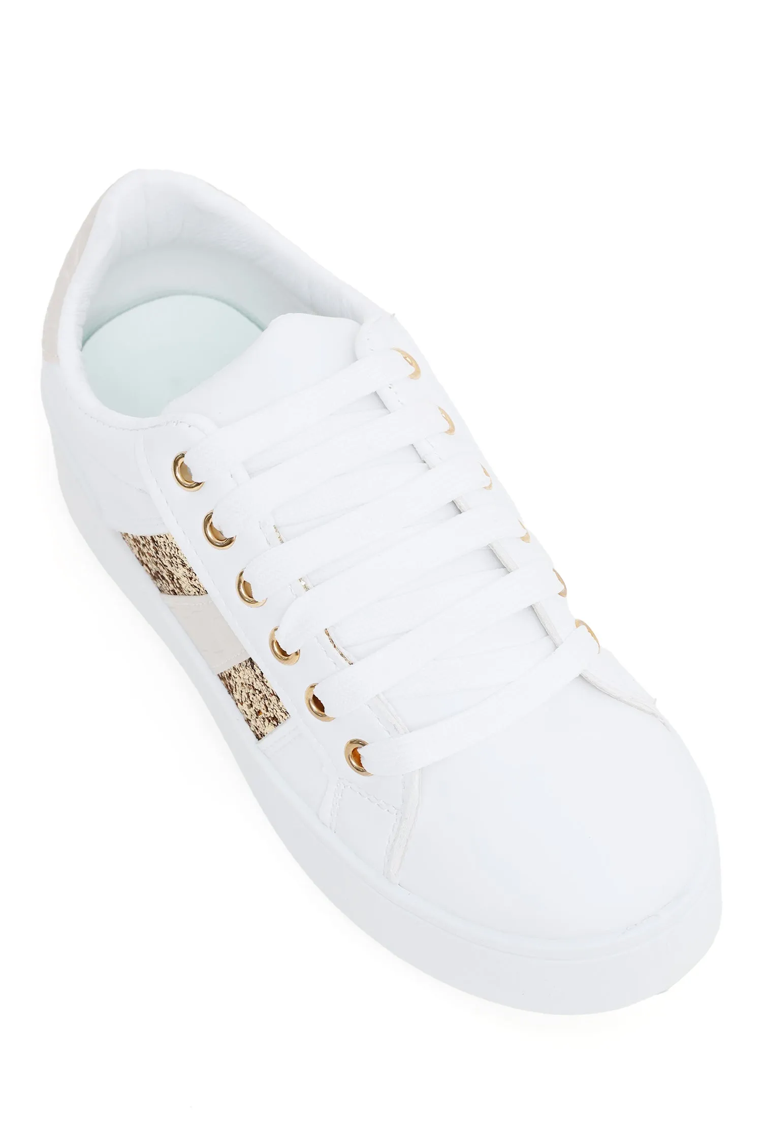 CHIC WOMEN SNEAKERS-WHITE