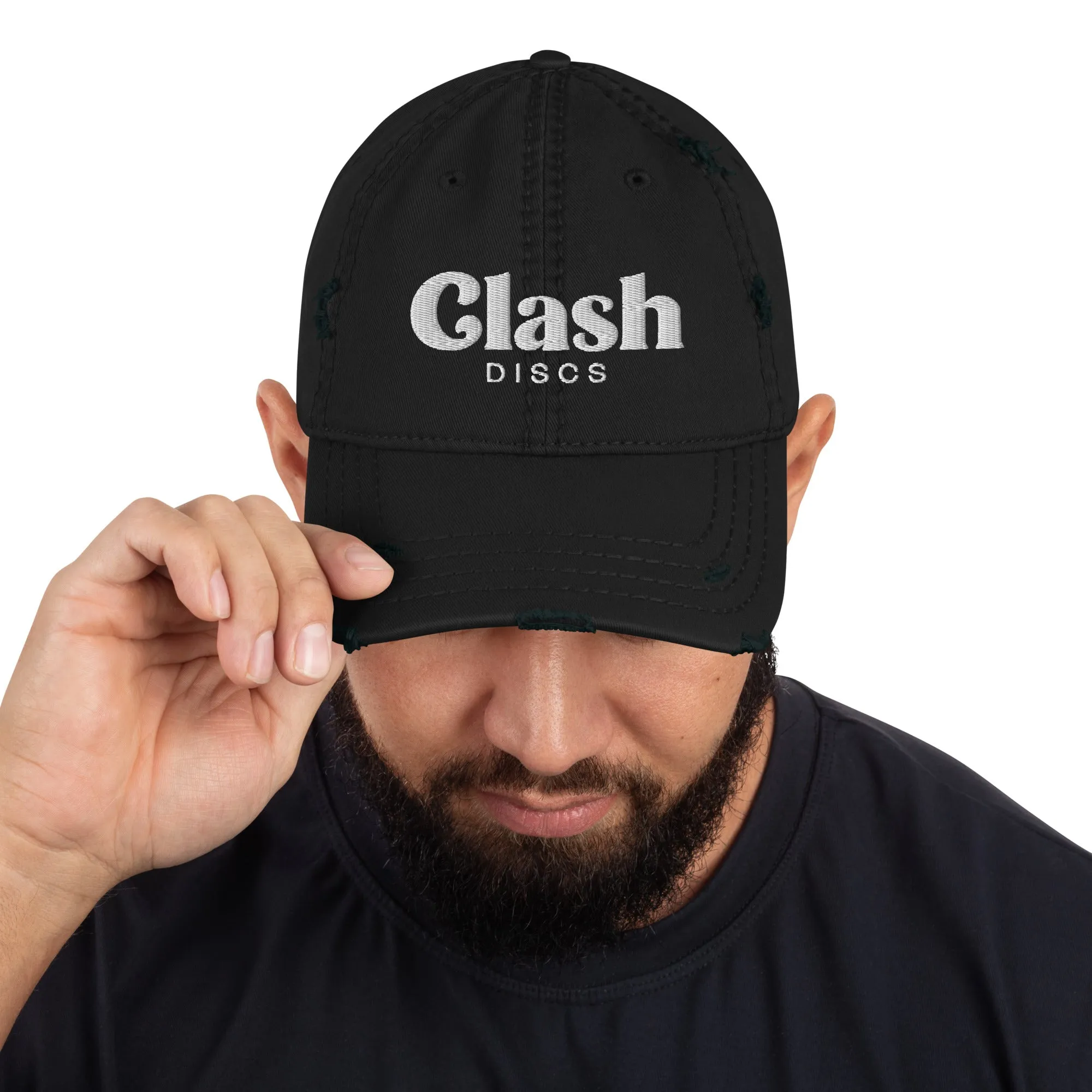 Clash Discs Distressed Dad Hat