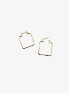 Classic Square Hoops