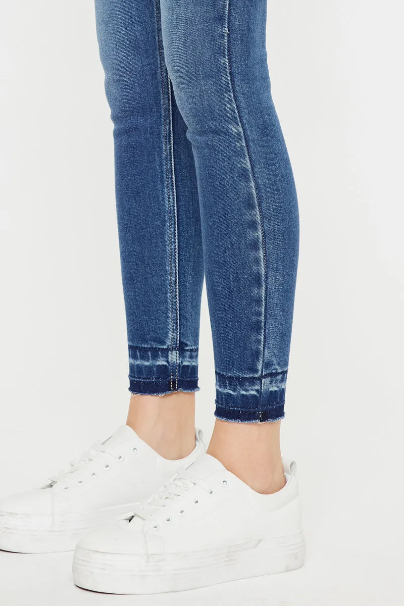 Cleopatra High Rise Ankle Skinny Jeans