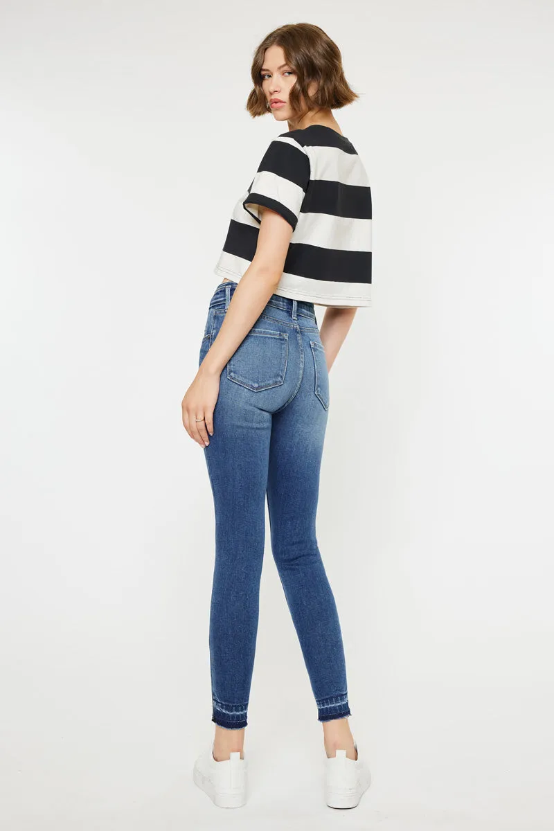 Cleopatra High Rise Ankle Skinny Jeans