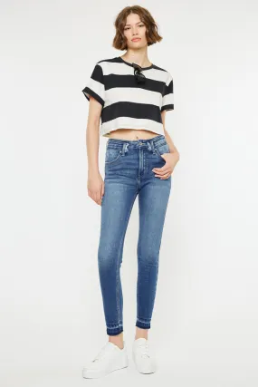 Cleopatra High Rise Ankle Skinny Jeans