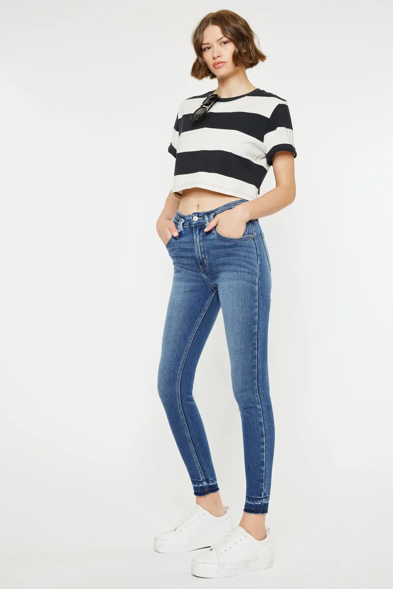 Cleopatra High Rise Ankle Skinny Jeans