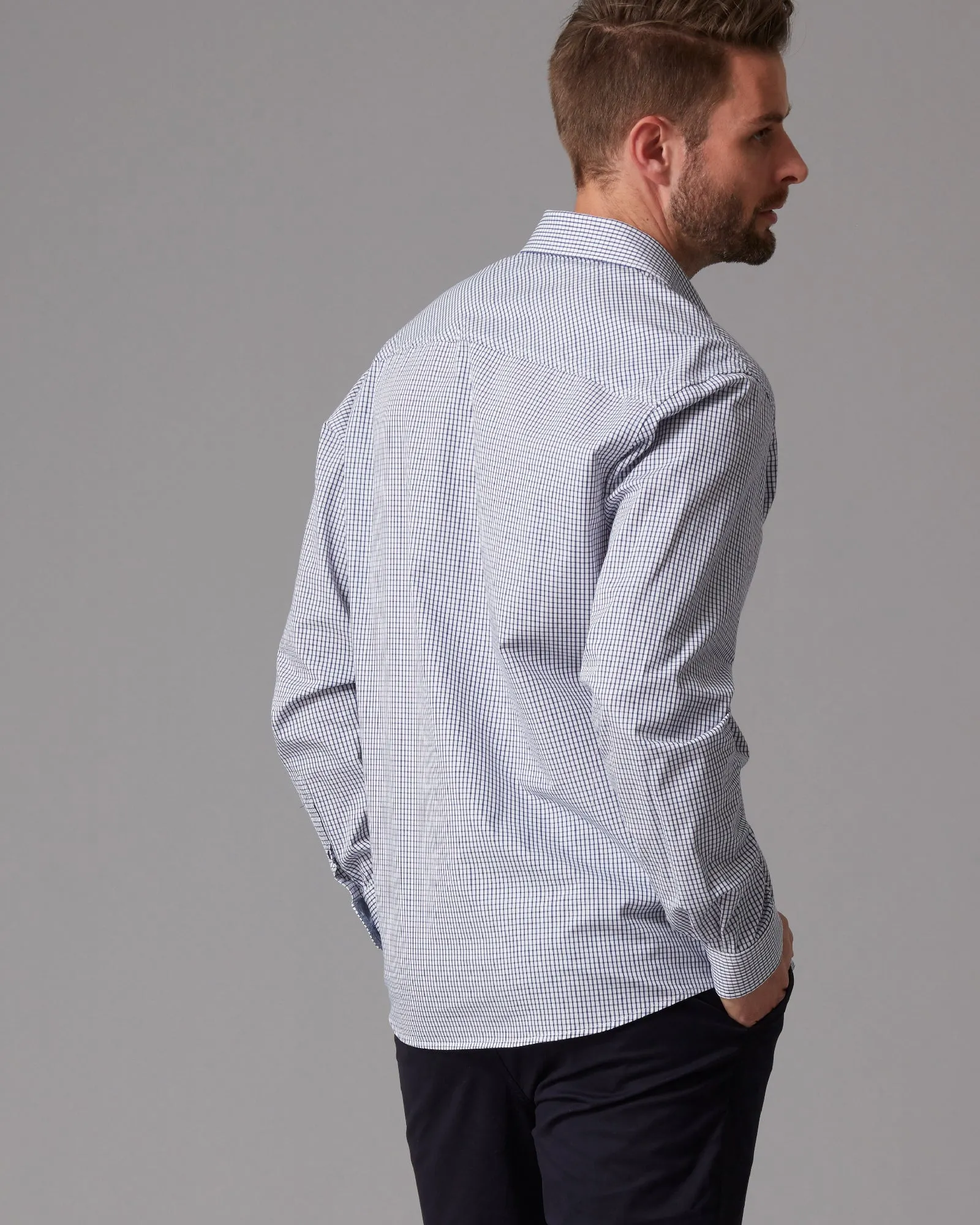 COTTON MODERN CHECK SHIRT