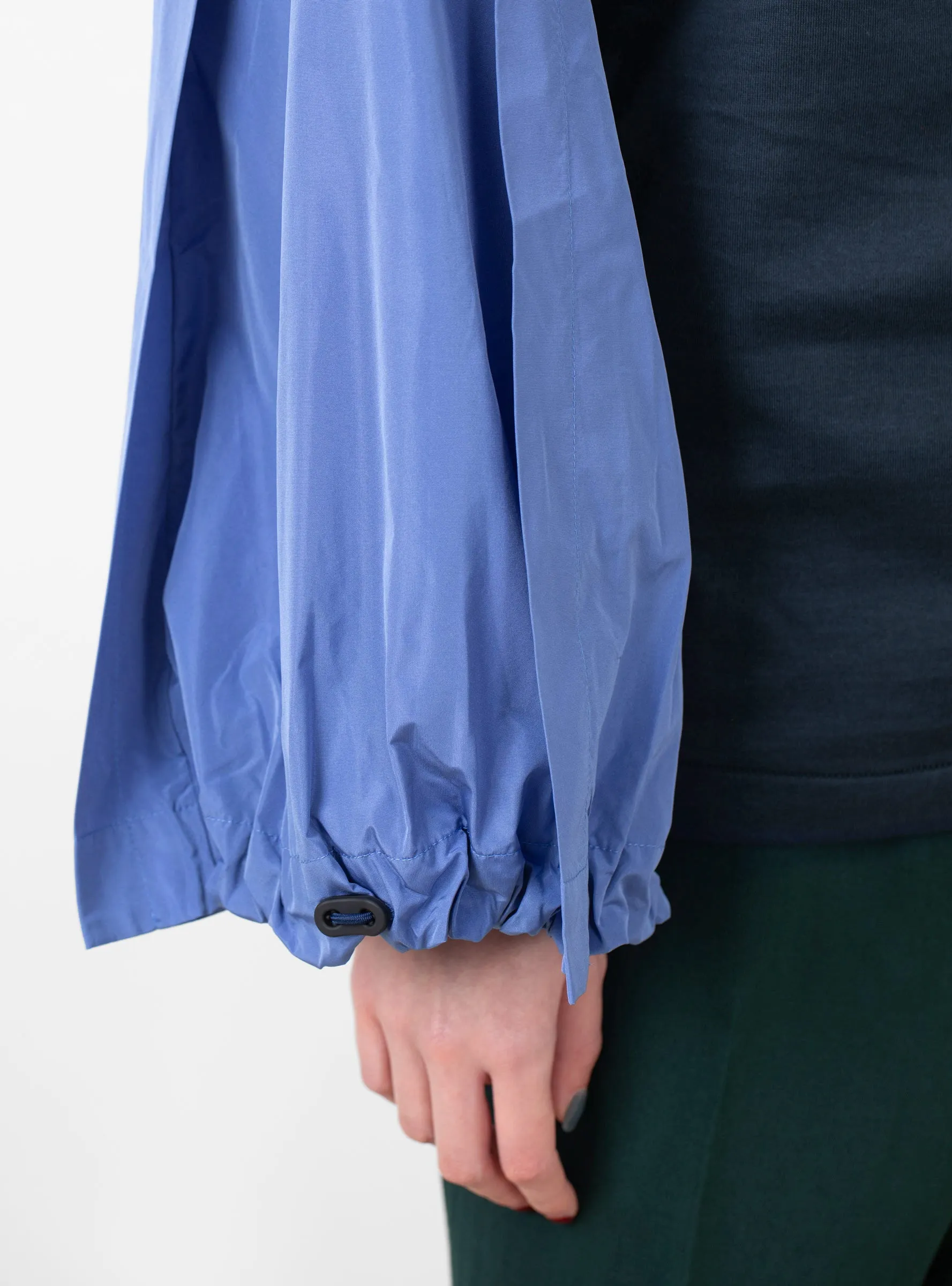 Cotton Taffeta Top Navy