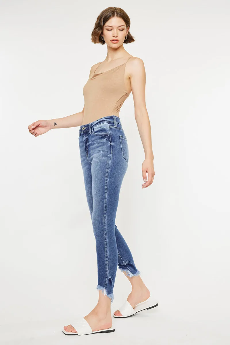 Dana High Rise Ankle Skinny Jeans