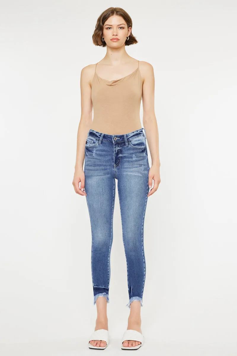 Dana High Rise Ankle Skinny Jeans