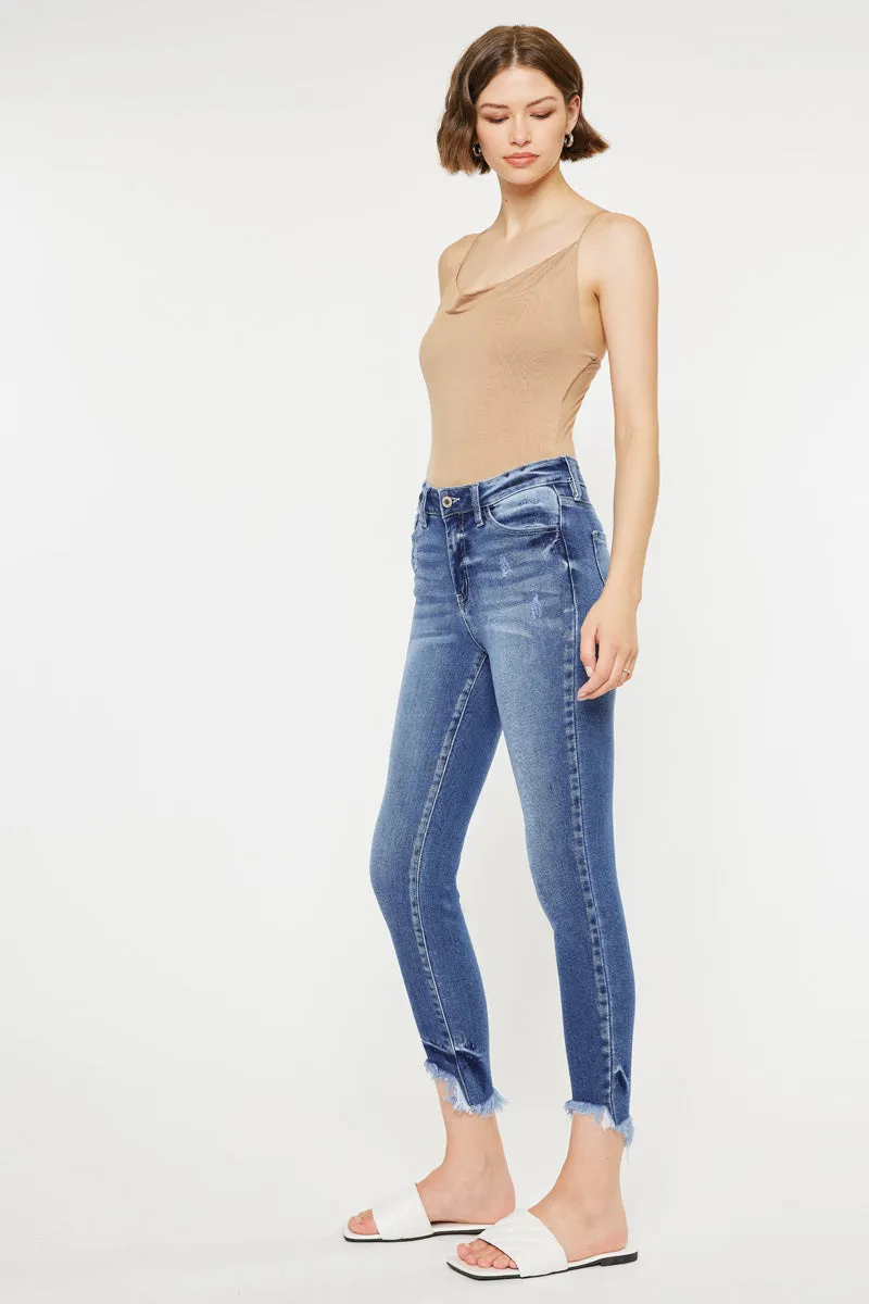 Dana High Rise Ankle Skinny Jeans