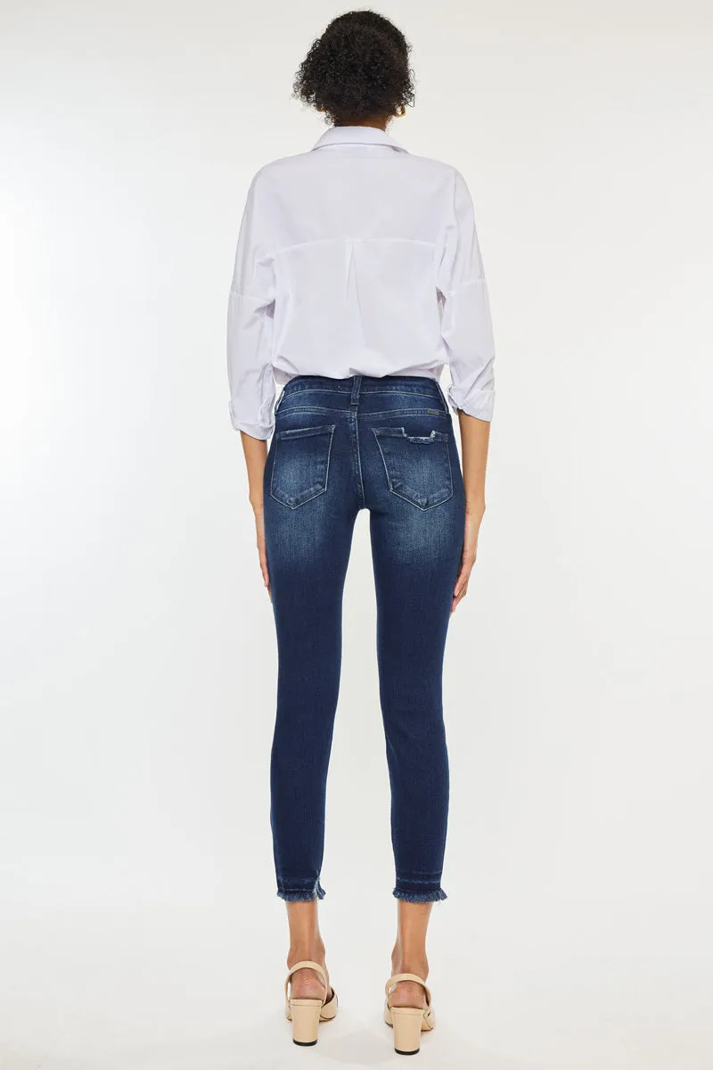 Electra Mid Rise Ankle Skinny Jeans