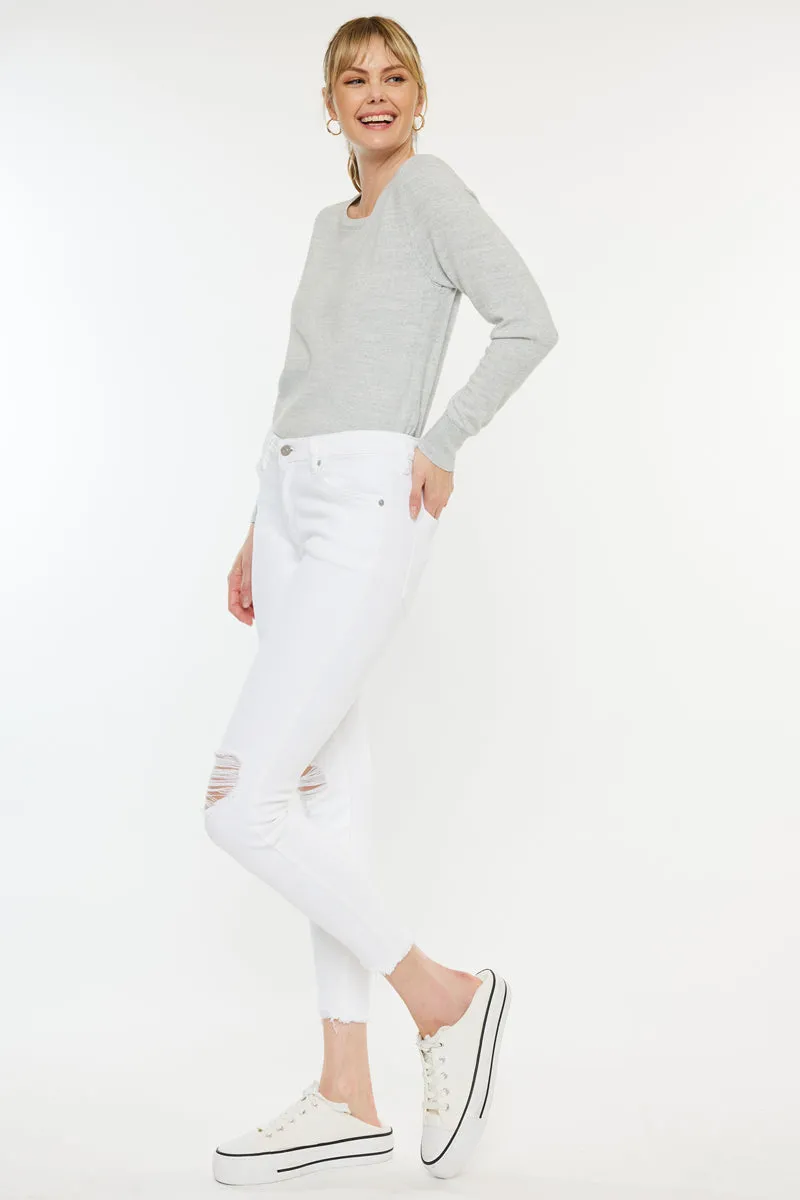 Electra Mid Rise Ankle Skinny Jeans