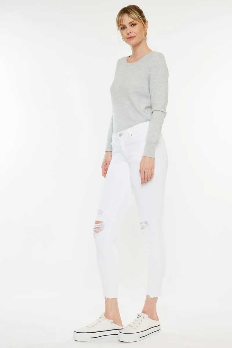 Electra Mid Rise Ankle Skinny Jeans