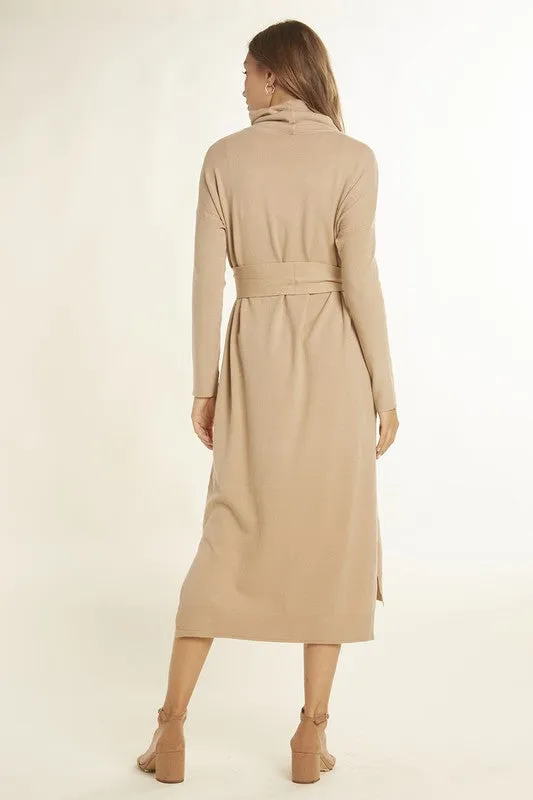 Elizabeth Cozy Knit Midi Dress